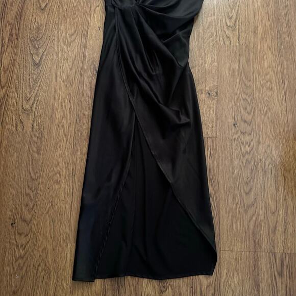 House of CB London black sleeveless sexy size XS night out party unlined v neck - Picture 4 of 9